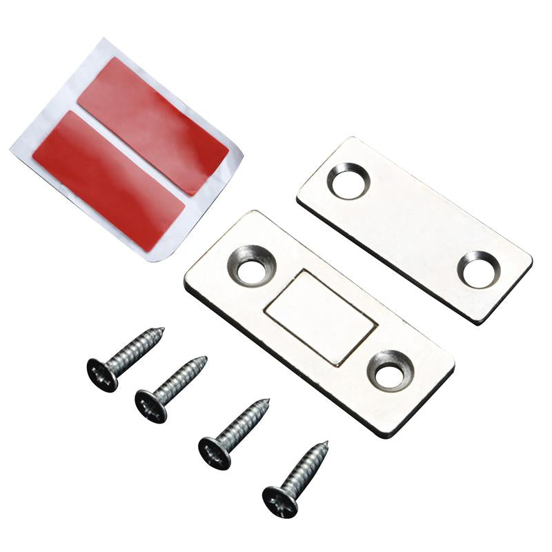 16 Counts Cabinet Magnetic Catch without Punching, Versatile for Cabinets, Drawers & Windows