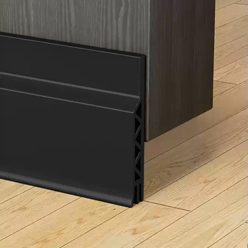 Door Threshold Seal 1 Pieces of Rubber Door Draft Strips and Bottom Seals(Black and White)