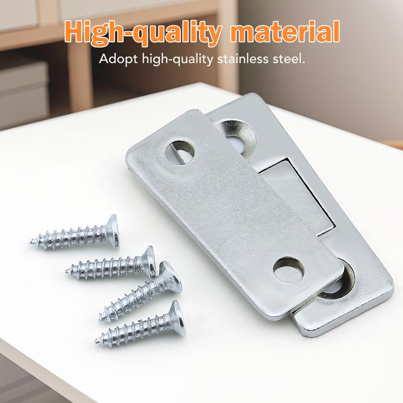 16 Counts Cabinet Magnetic Catch without Punching, Versatile for Cabinets, Drawers & Windows