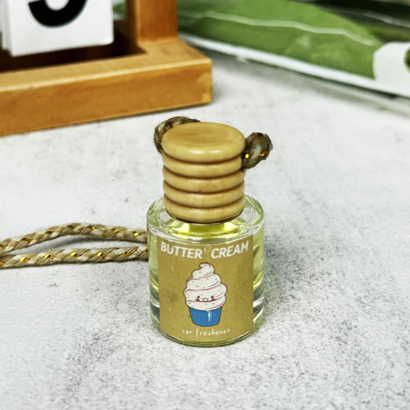 Scented Car Air Freshener - Long Lasting Car Diffuser - Last 60+ Days Teakwood