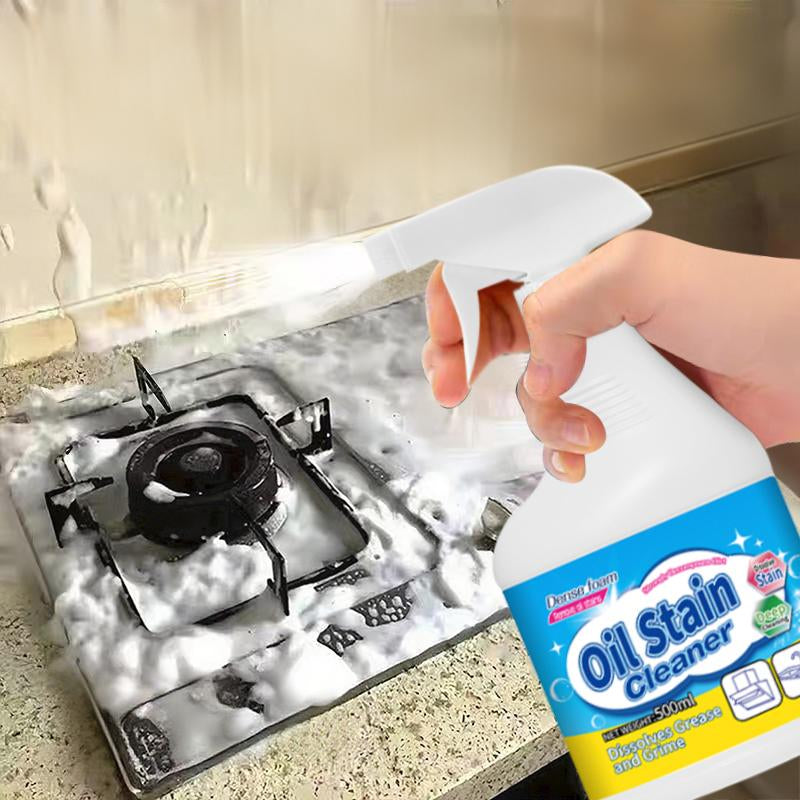 All Purpose Cleaner 2025 Upgrade Grease Cleaner Kitchen Foam Grime Remover for Stubborn Kitchen Dirt Multifunctional Degreasing Power Fast Thorough Cleaning Gentle Safe Formula